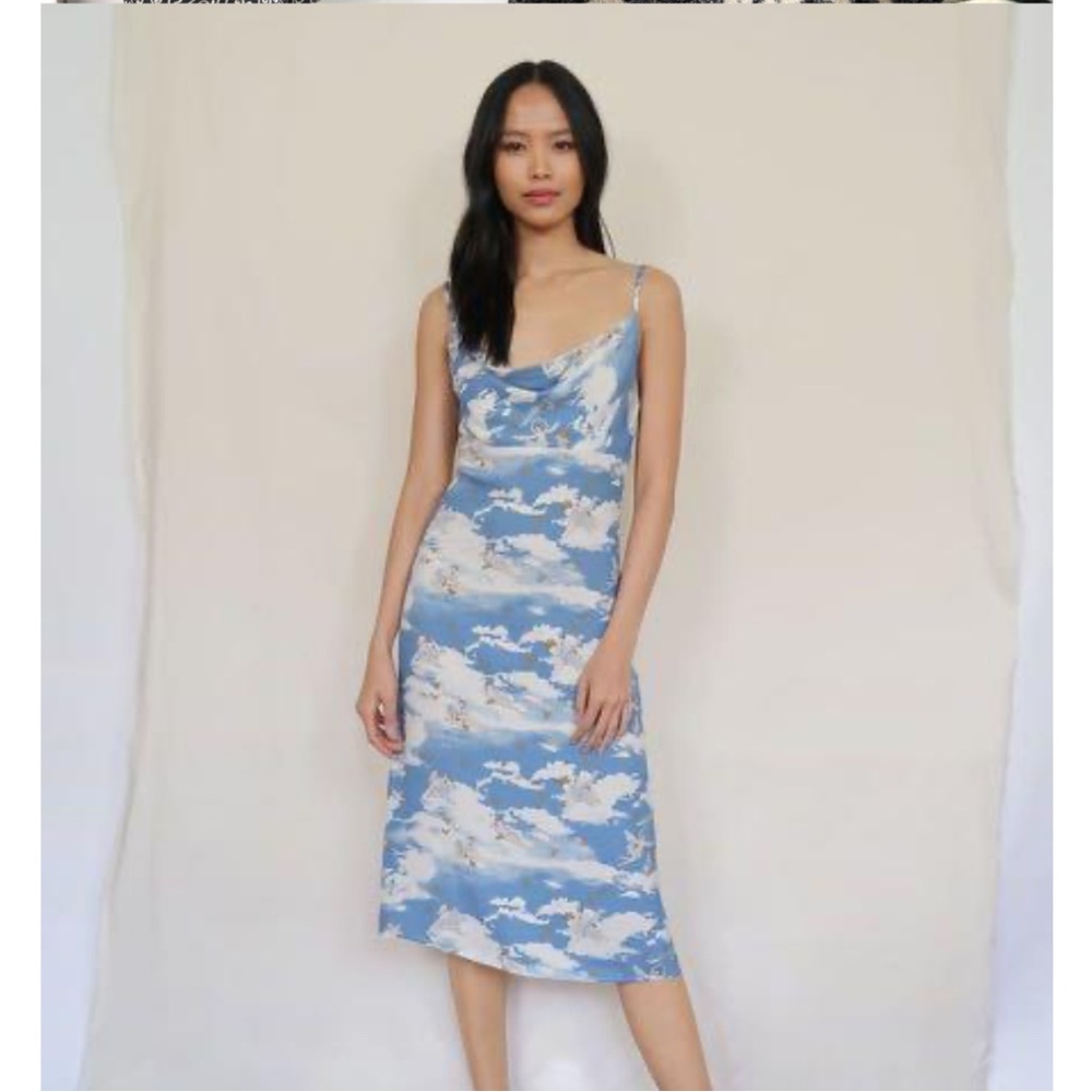 Reformation Astrid Midi Dress in Celio XL